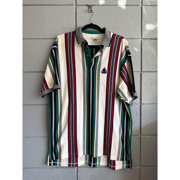 Vintage Y2K IZOD Men's Polo size L Retro - Picture 1 of 4